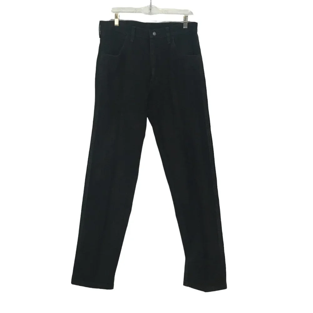 Rustler Mens Black Denim‎ Jeans, Like New 32 x 32